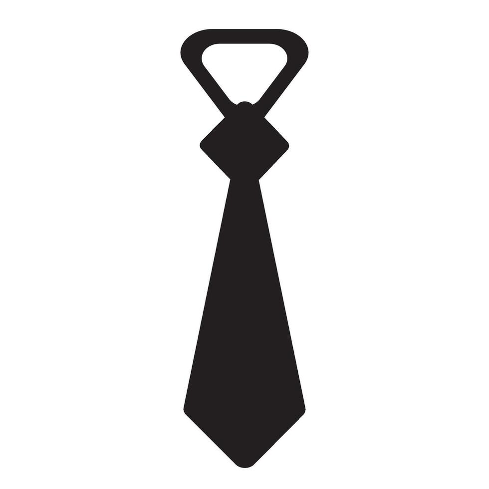 un Corbata icono logo vector diseño modelo