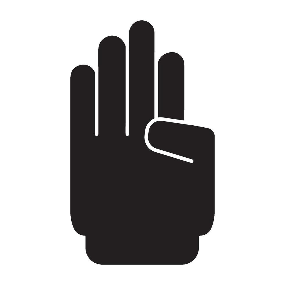 palms icon logo vector design template