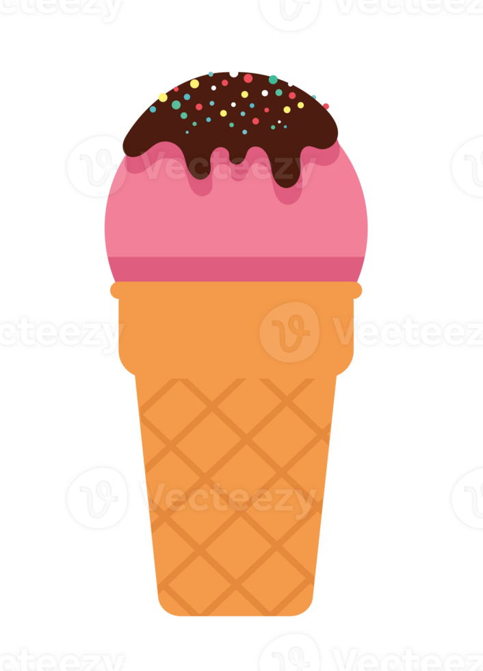 ice cream cone isolate element png