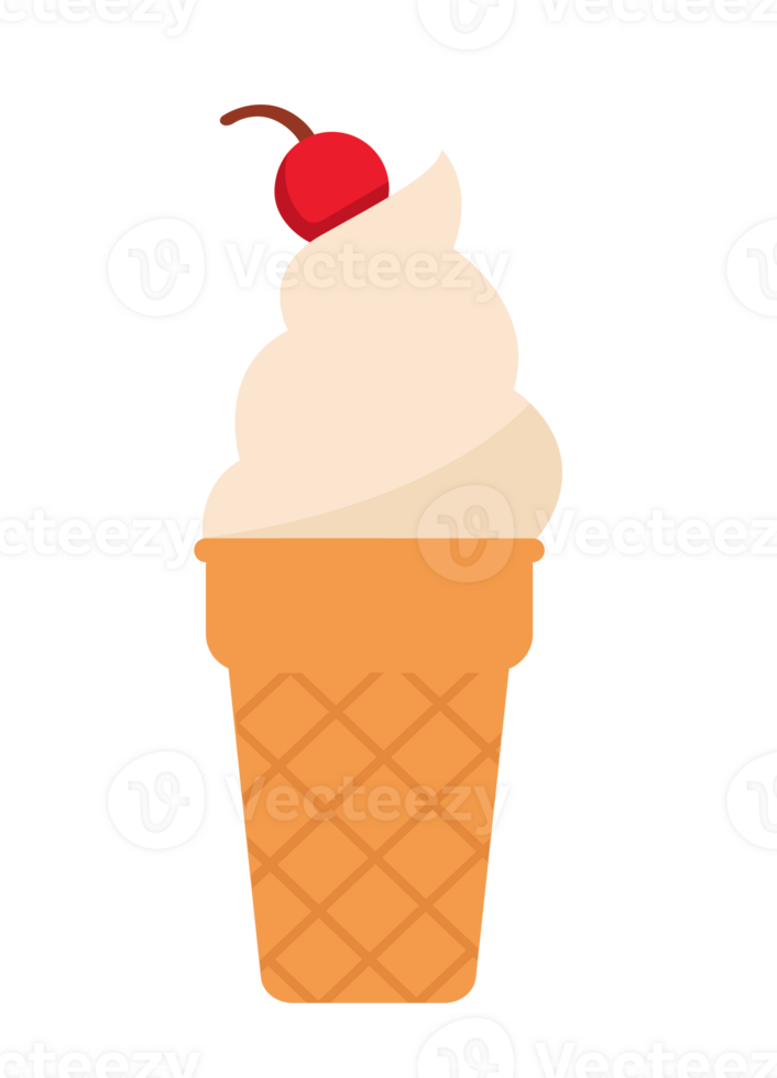ice cream cone isolate element png