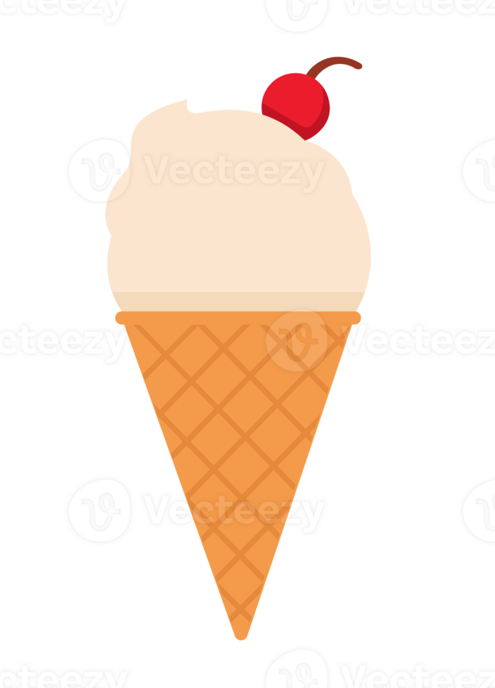 ice cream cone isolate element png