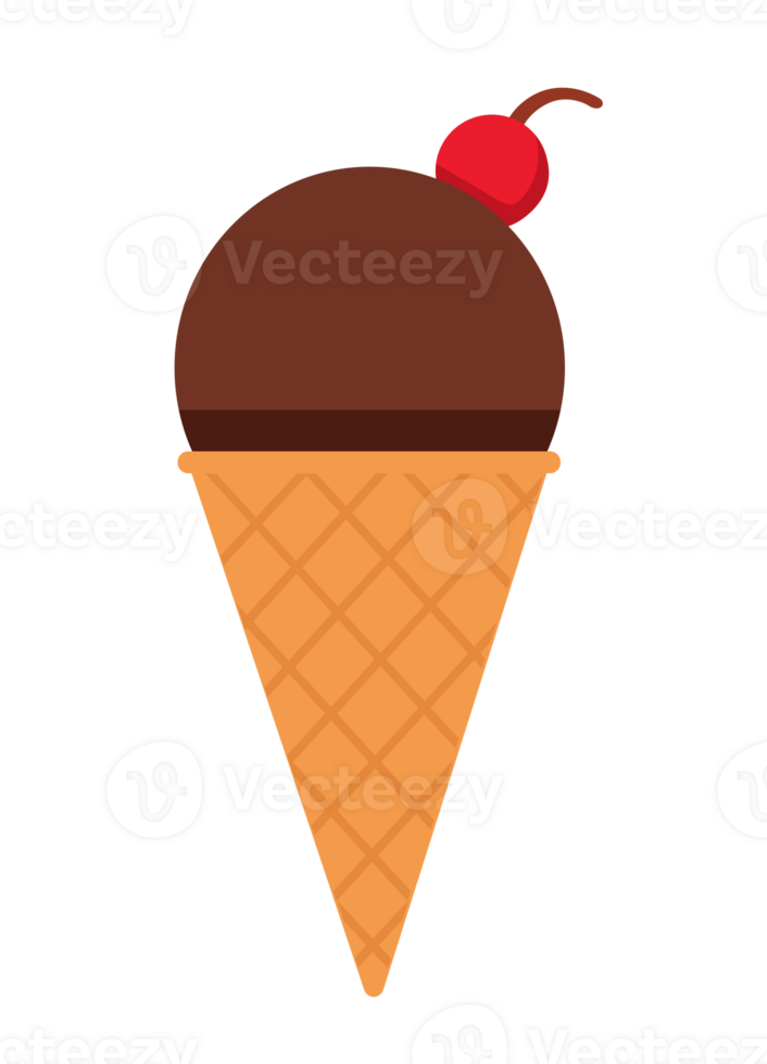 ice cream cone isolate element png