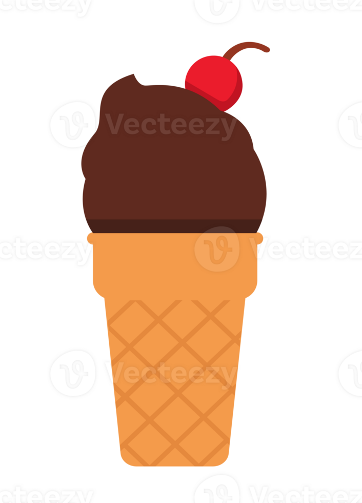 ice cream cone isolate element png