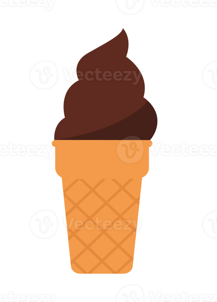 ice cream cone isolate element png