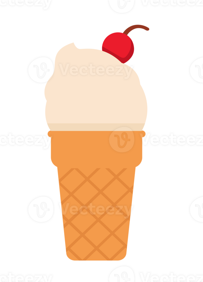 ice cream cone isolate element png