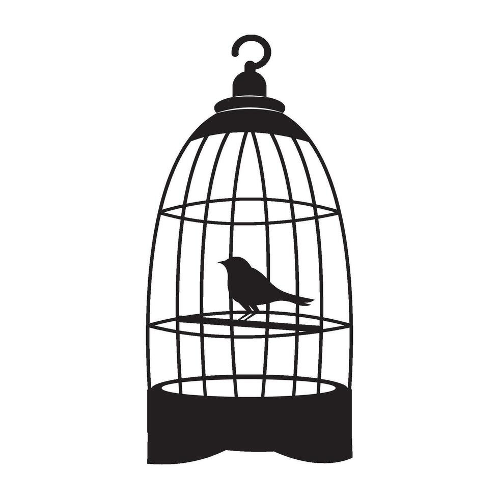 bird cage icon logo vector design template