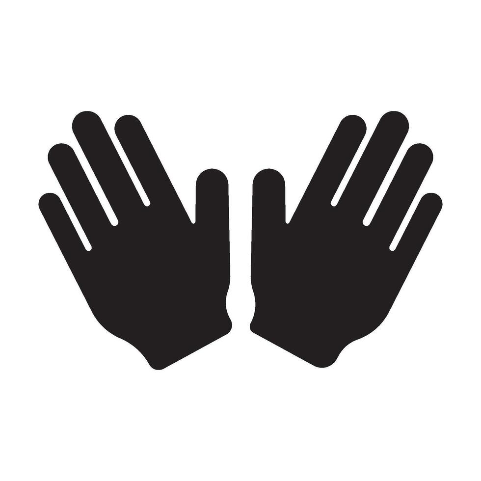 palms icon logo vector design template