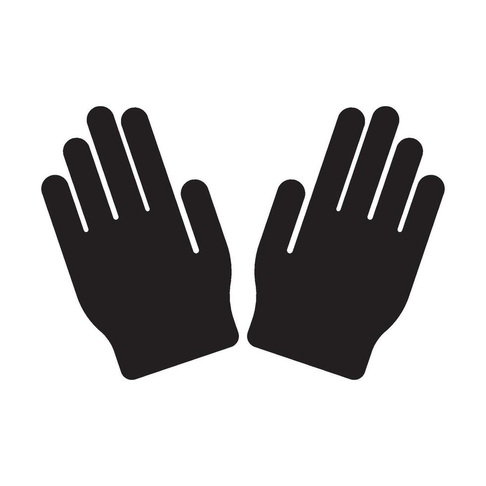 palms icon logo vector design template