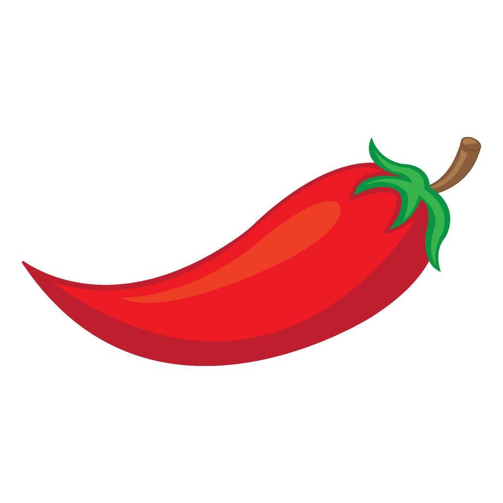 chili icon logo vector design template