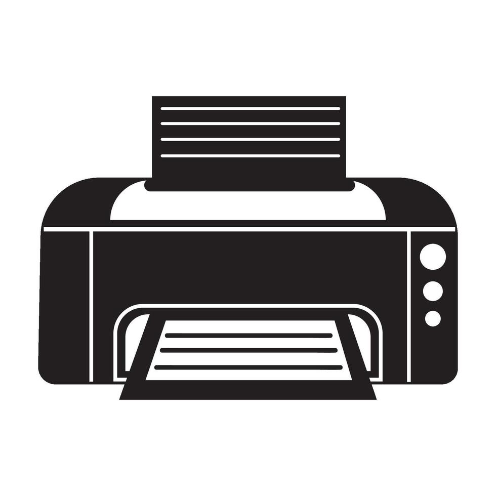 printing machine icon logo vector design template 38107945 Vector Art