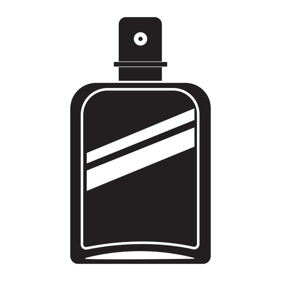 perfume icono logo vector diseño modelo