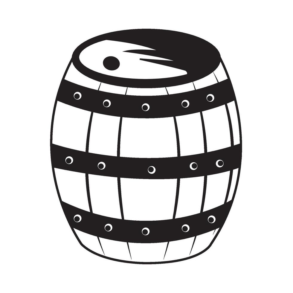 barrel icon logo vector design template