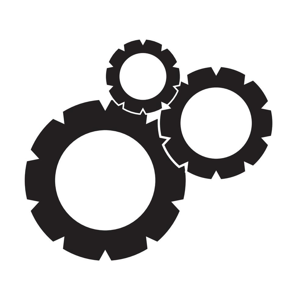 car transmission icon logo vector design template
