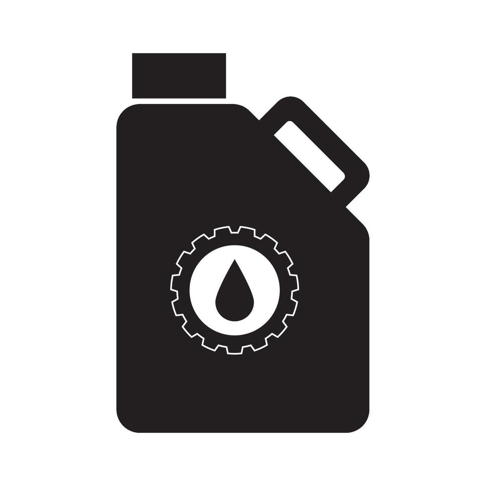 engine oil icon logo vector design template