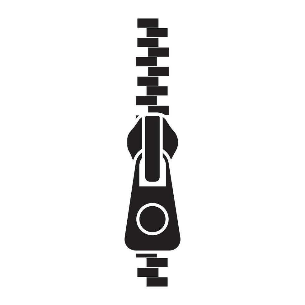 zipper icon logo vector design template