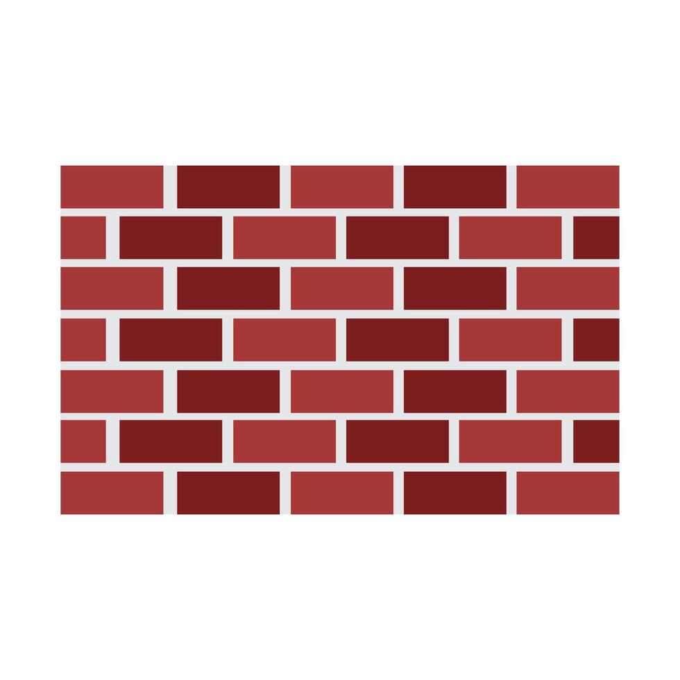 brick wall icon logo vector design template