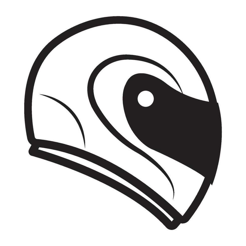 helmet icon logo vector design template