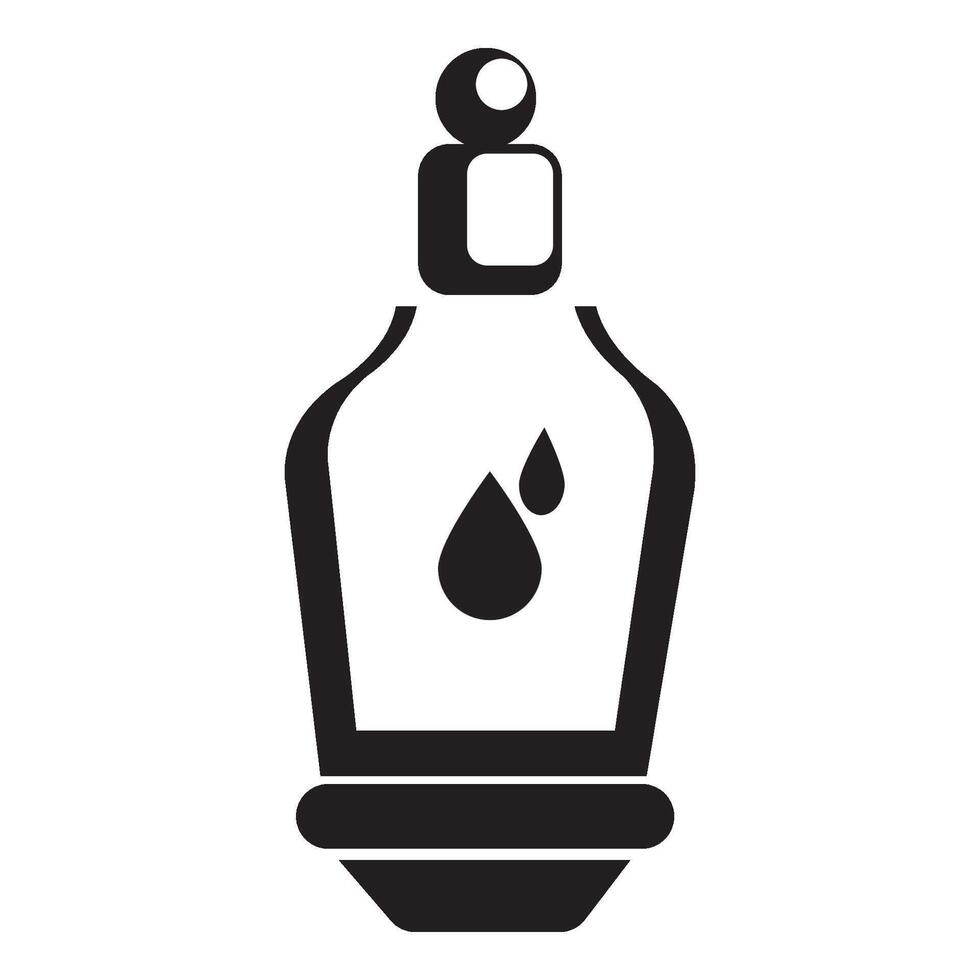 perfume icon logo vector design template