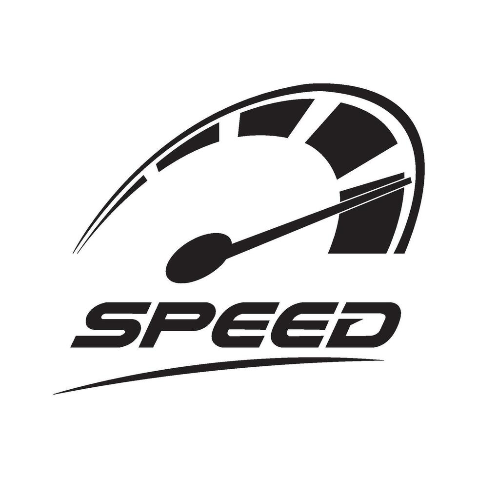 plantilla de diseño de vector de logotipo de icono de velocidad