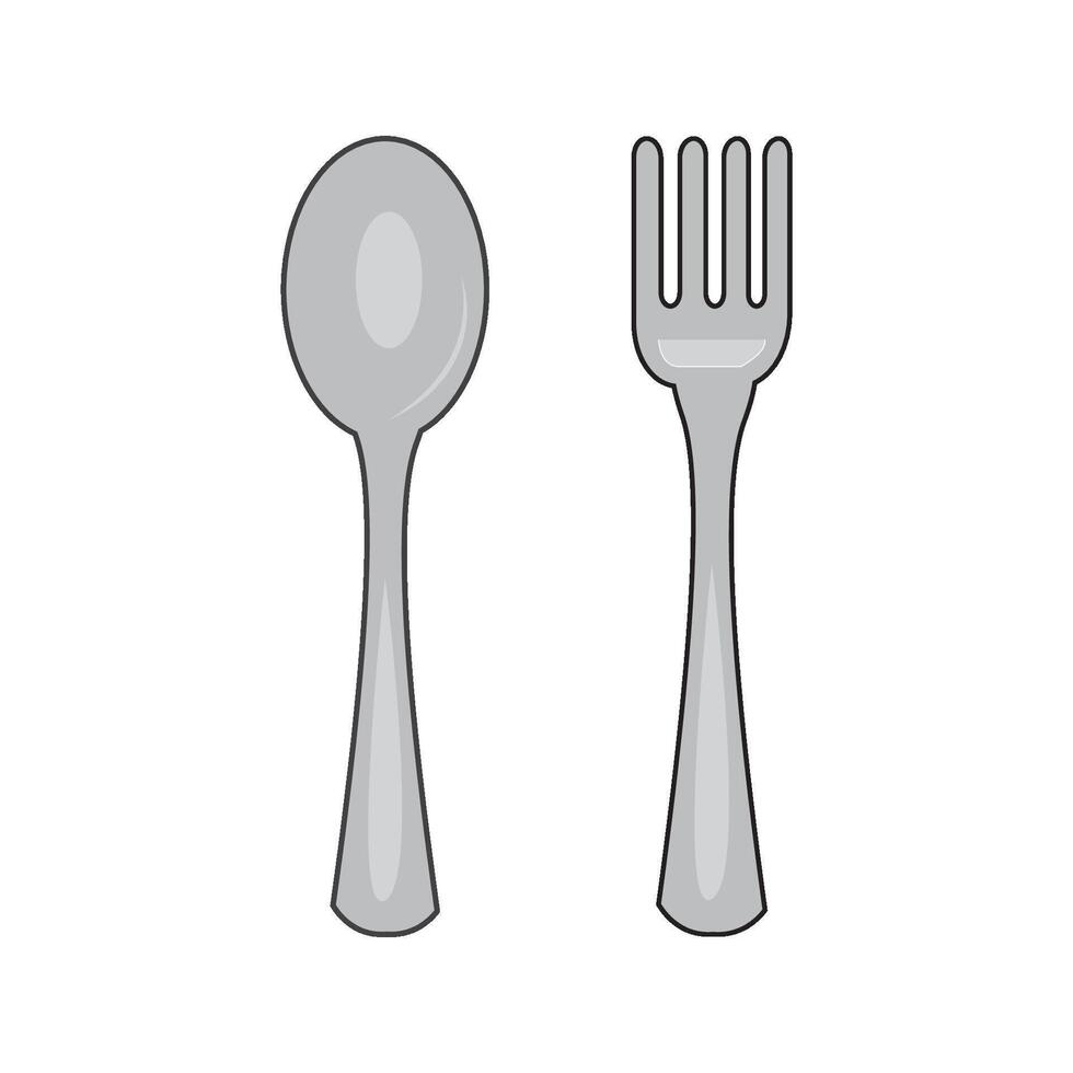 spoon icon vector design template