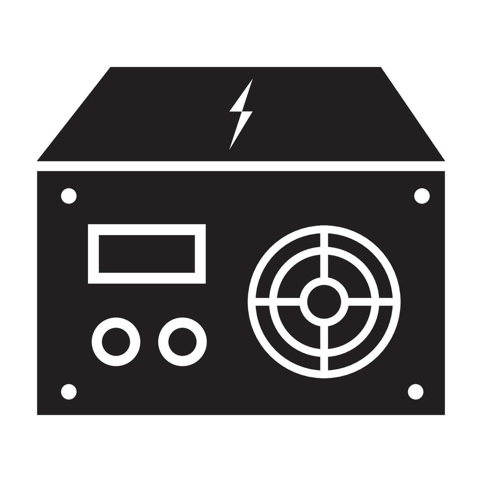 power supply icon logo vector design template