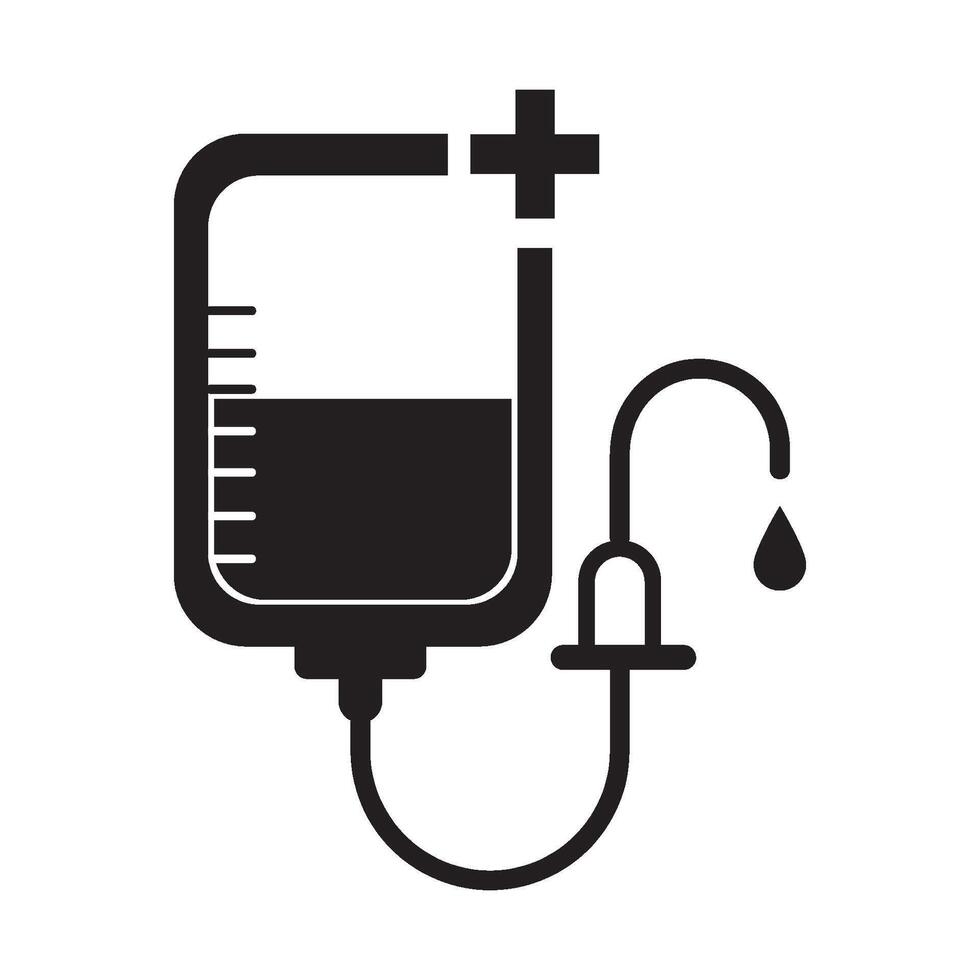 infusion icon logo vector design template