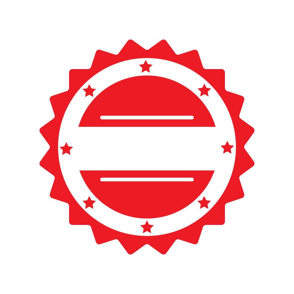 stamp icon logo vector design template