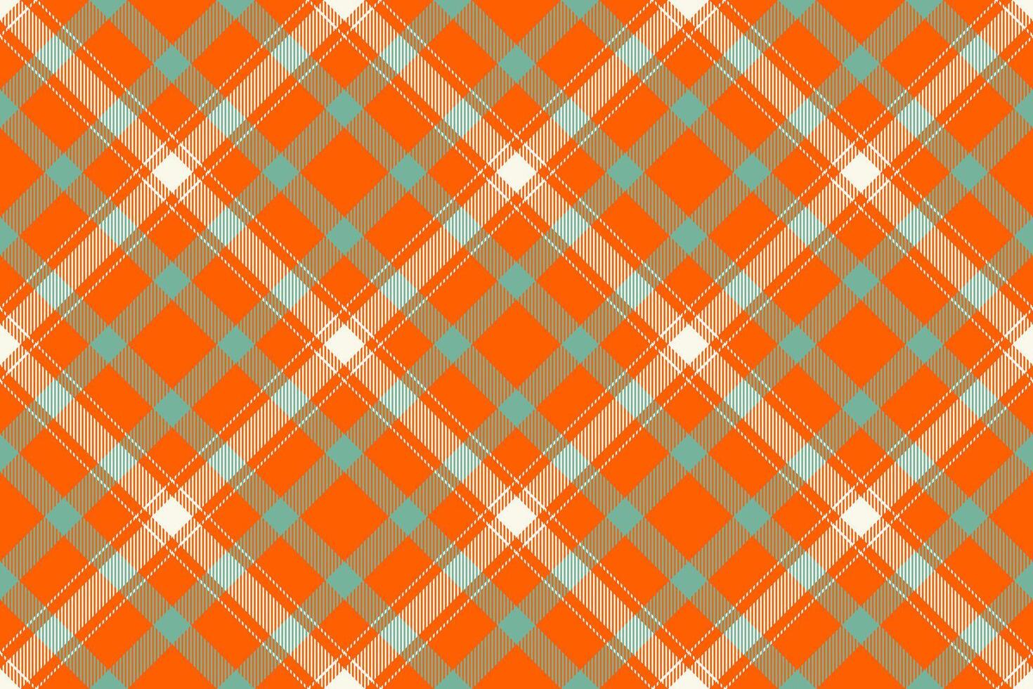 Textile check fabric of tartan plaid seamless with a pattern texture vector background.