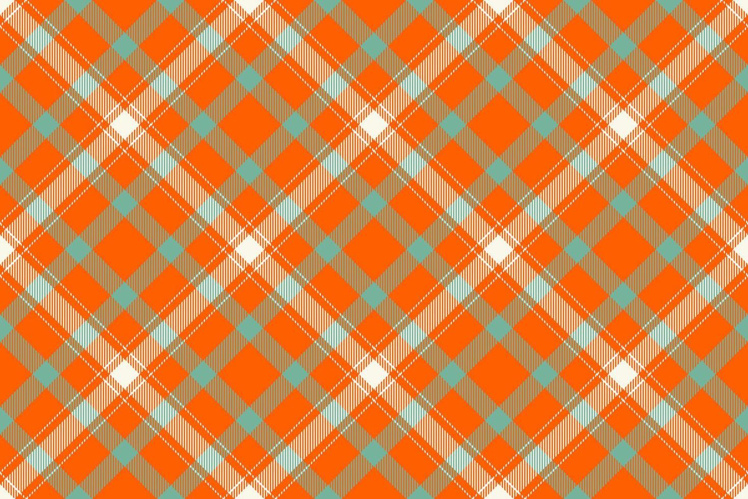 Textile check fabric of tartan plaid seamless with a pattern texture vector background.