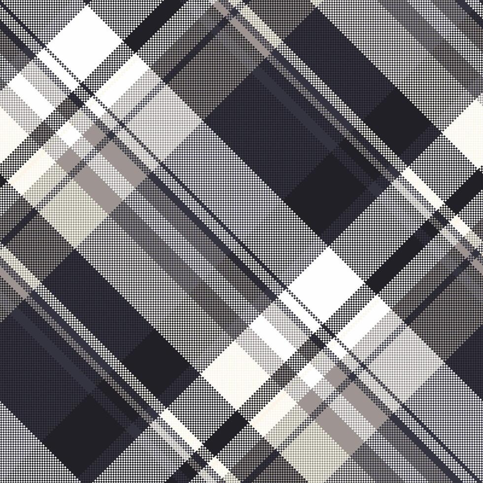 Check texture textile of tartan fabric pattern with a vector background plaid seamless.