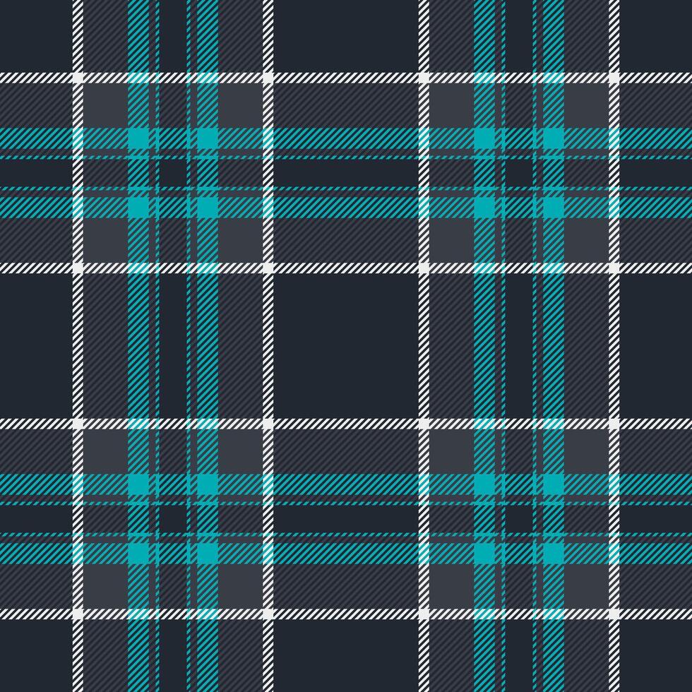 Textile design of textured plaid. Checkered fabric pattern swatch for shirt, dress, suit, wrapping paper print, invitation and gift card. vector