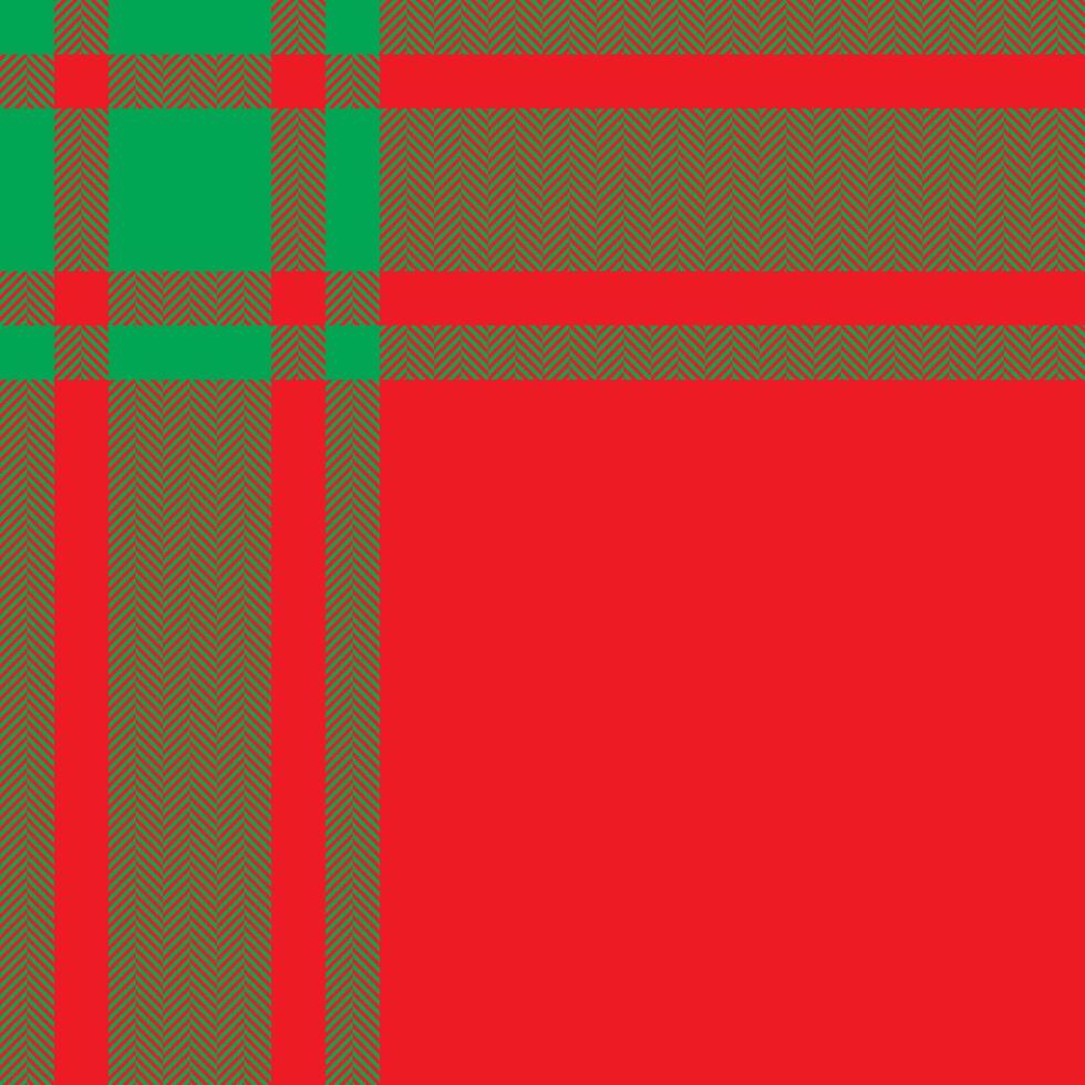 Plaid check pattern. Seamless fabric texture. Tartan textile print. vector