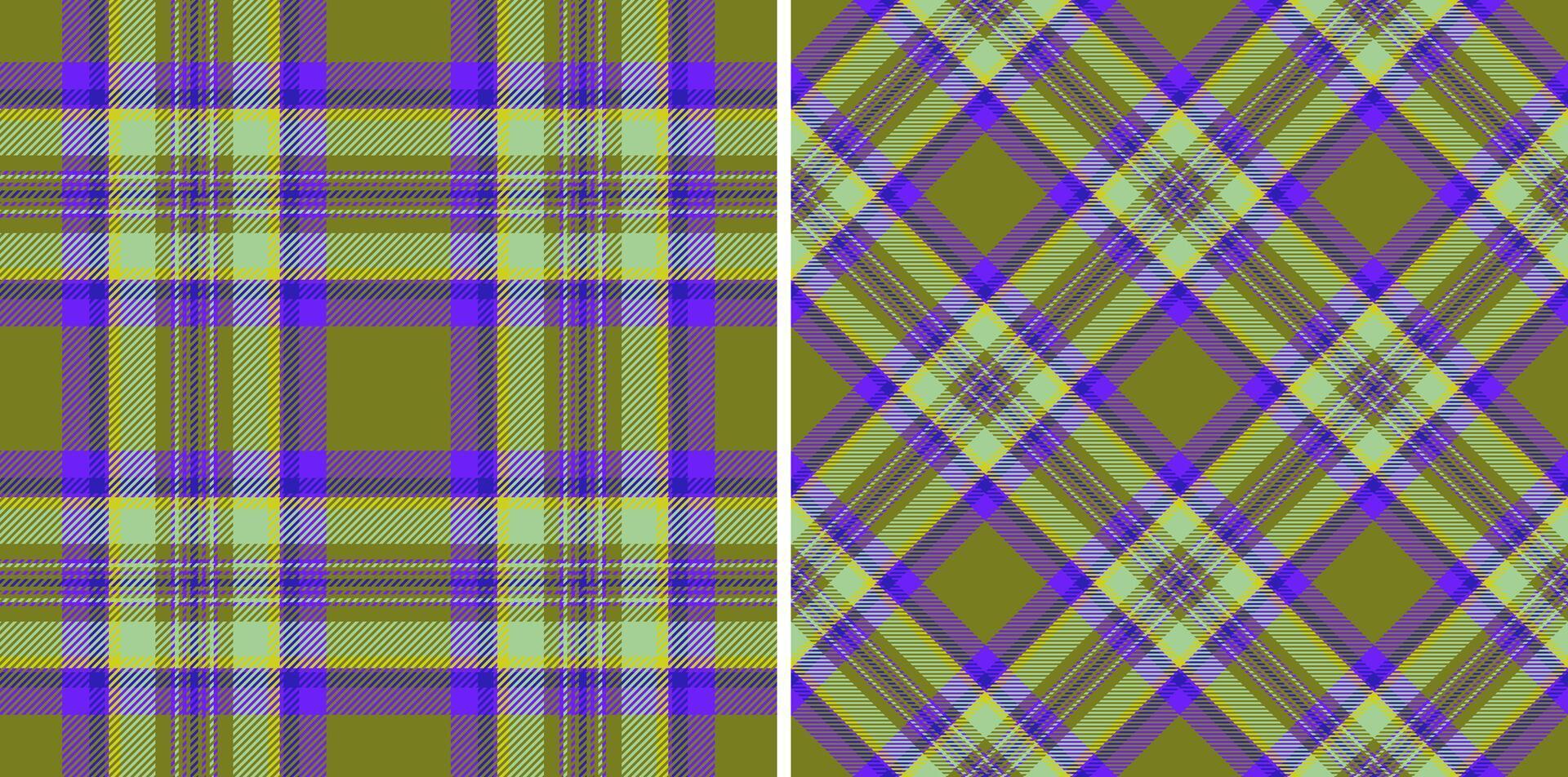 Texture plaid seamless of textile background check with a vector pattern tartan fabric.