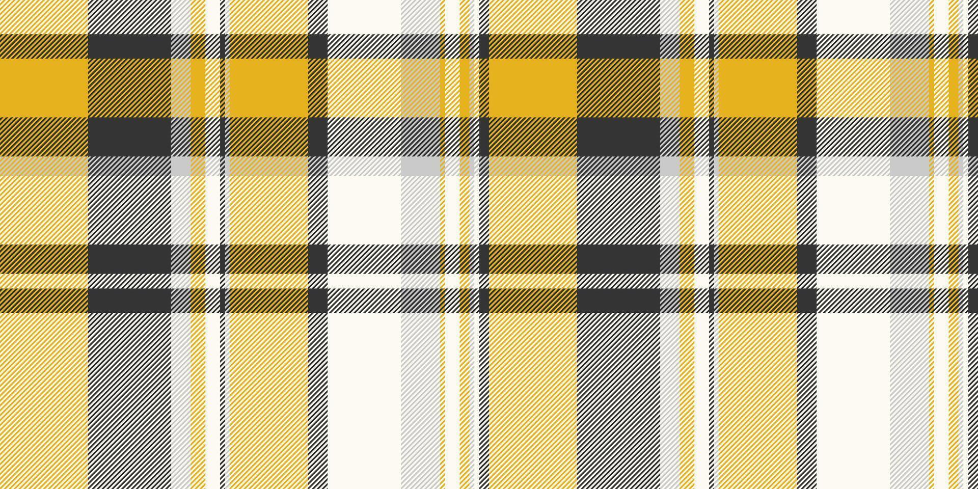 Pajamas texture plaid fabric, canvas pattern tartan background. Custom check vector textile seamless in sea shell and grey colors.