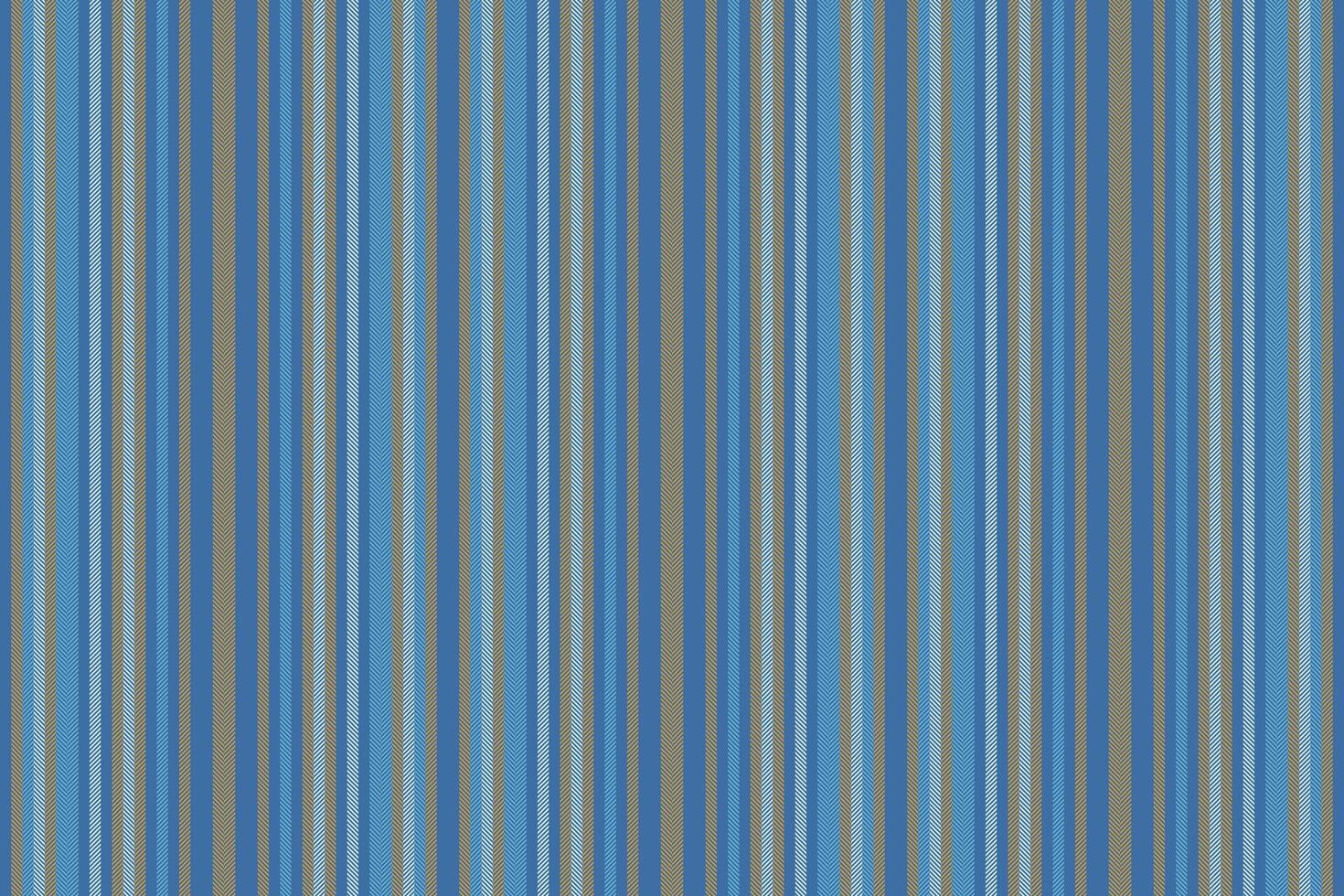 Up background textile lines, customized texture stripe pattern. Shop fabric vector seamless vertical in cyan and golden orange colors.