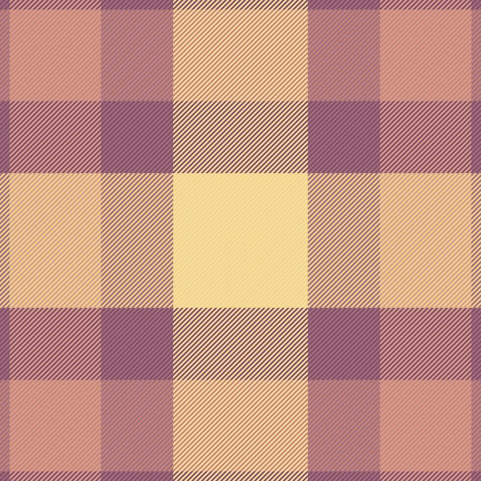 Pattern texture tartan of seamless vector fabric with a check background plaid textile.