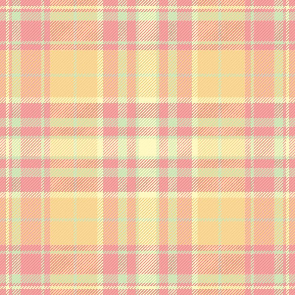Background texture seamless of vector tartan plaid with a check textile pattern fabric.