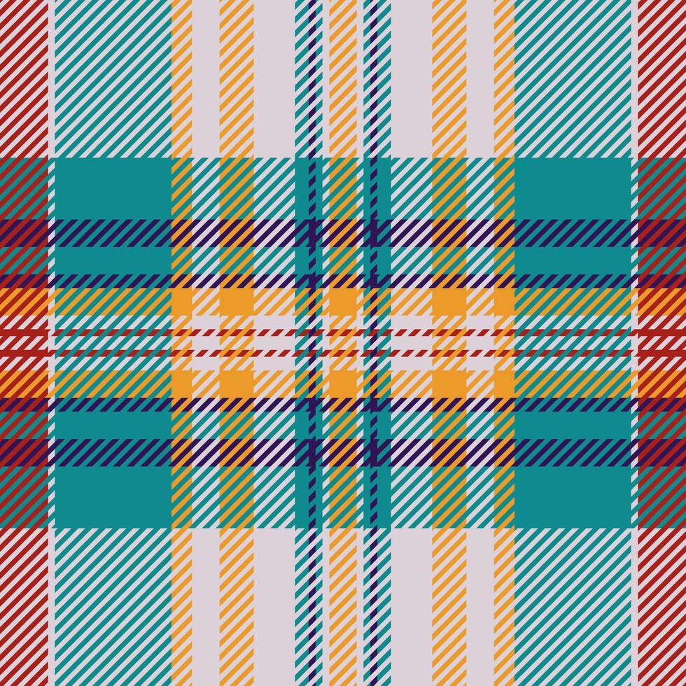 Textile design of textured plaid. Checkered fabric pattern swatch for shirt, dress, suit, wrapping paper print, invitation and gift card. vector