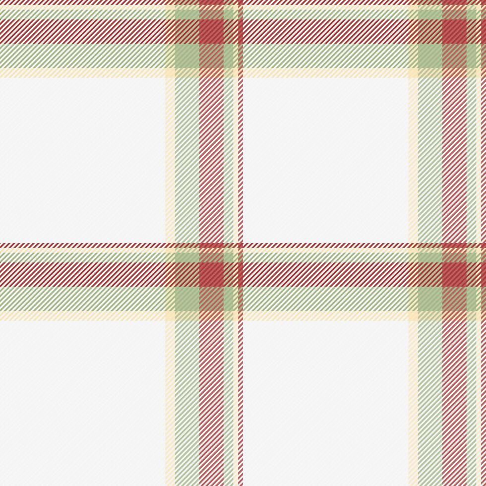 Place fabric plaid seamless, sketching background textile tartan. Woven texture pattern vector check in white and pastel colors.