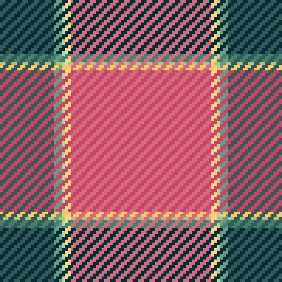 Textile design of textured plaid. Checkered fabric pattern swatch for shirt, dress, suit, wrapping paper print, invitation and gift card. vector