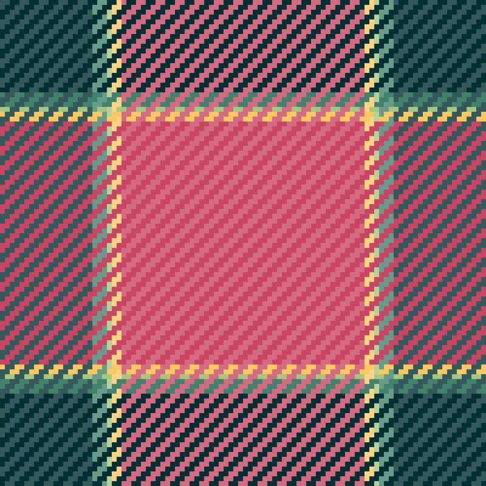 Textile design of textured plaid. Checkered fabric pattern swatch for shirt, dress, suit, wrapping paper print, invitation and gift card. vector