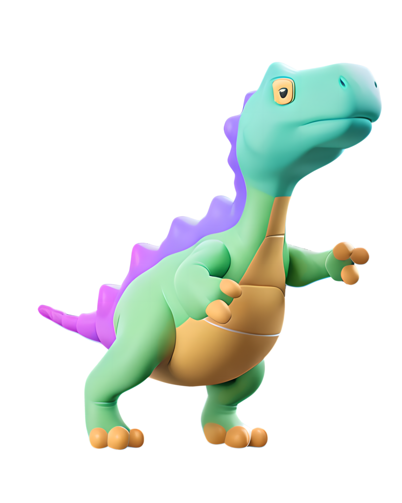 3d illustrazione dinosauro png