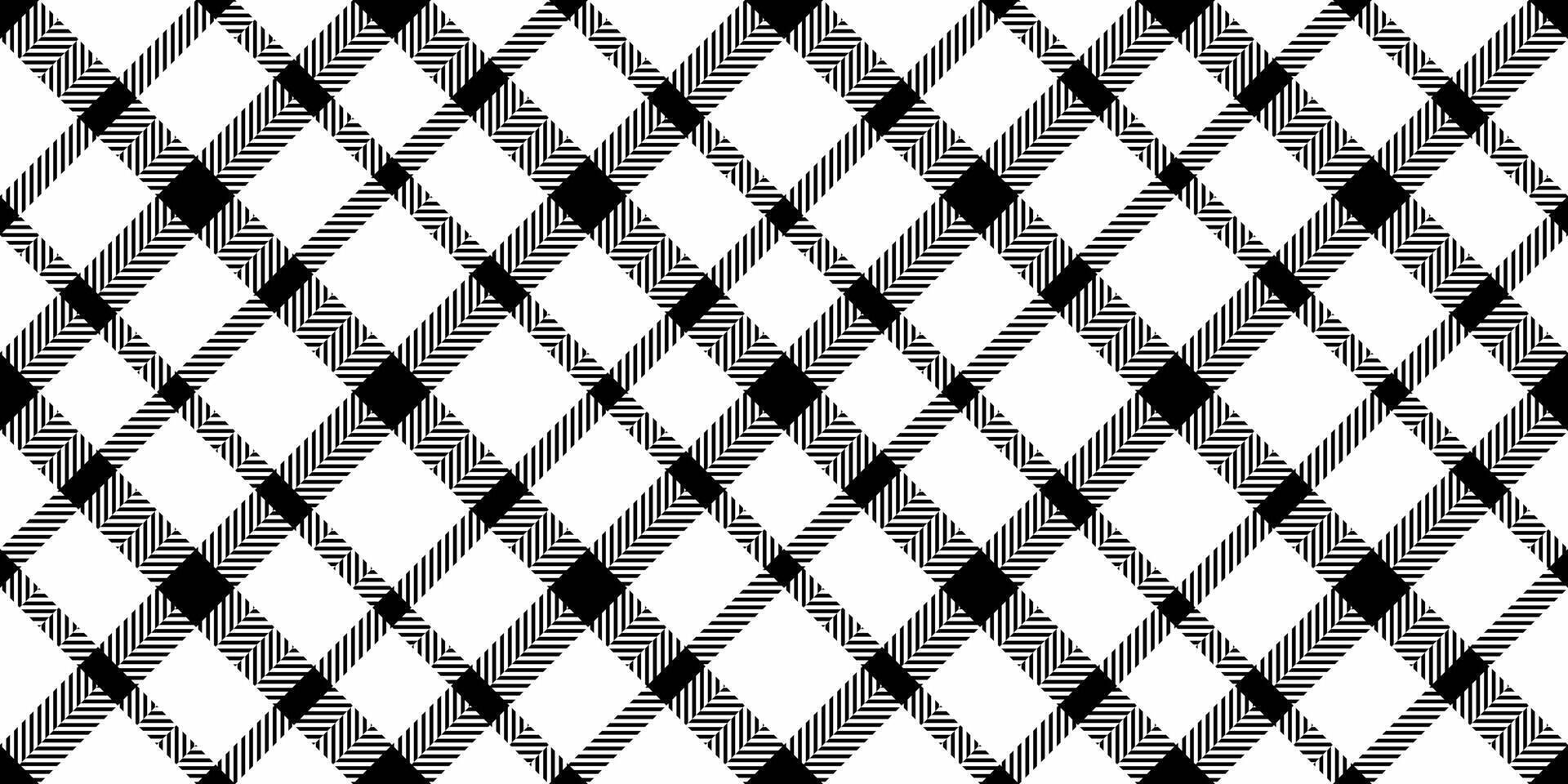 Factory fabric textile check, poster plaid vector tartan. Hipster background seamless pattern texture in white and black colors.