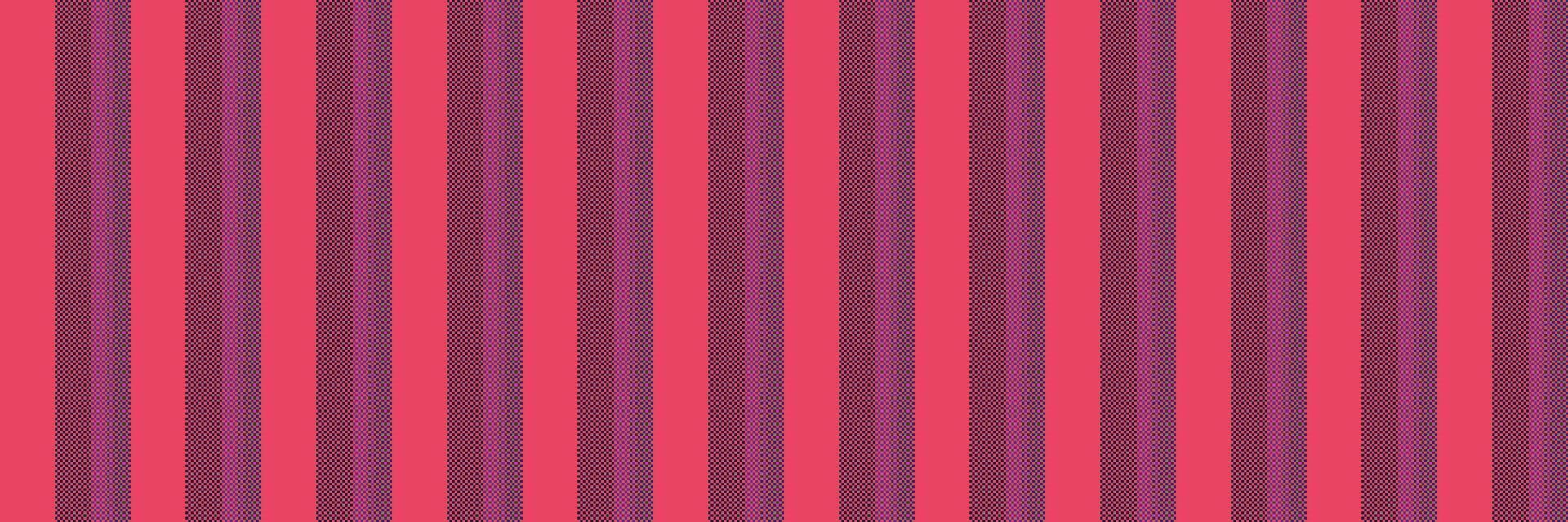 Event lines vertical fabric, professional vector stripe texture. American background seamless textile pattern in red and dark colors.