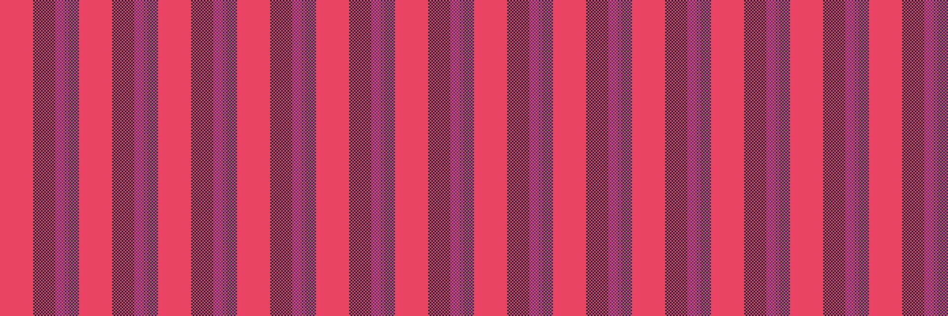 Event lines vertical fabric, professional vector stripe texture. American background seamless textile pattern in red and dark colors.