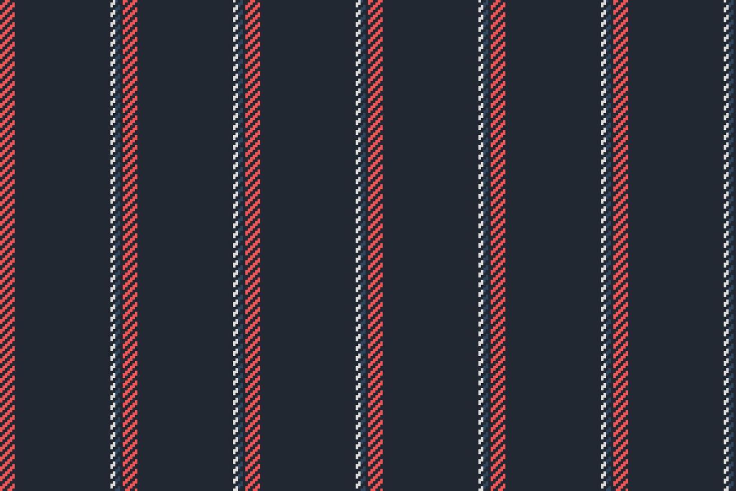 Pattern stripe seamless of fabric vector vertical with a background texture textile lines.