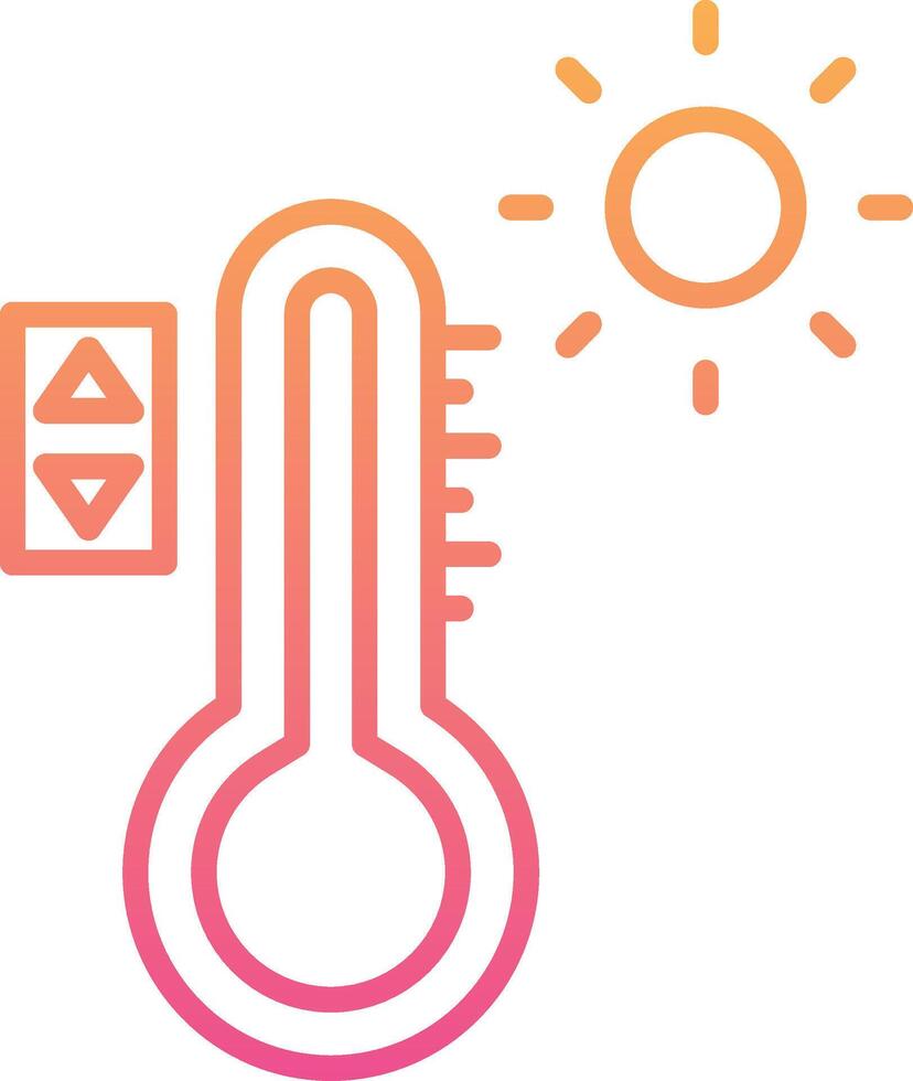 Temperature Control Vecto Icon vector