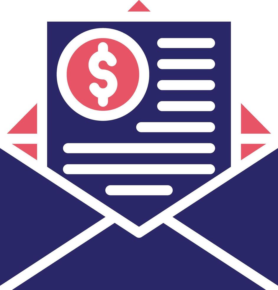 Email Funds Vector Icon