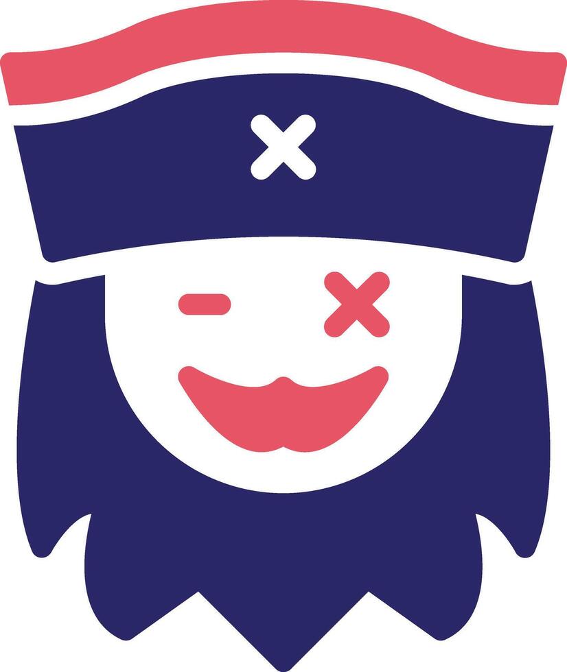 Pirate Beard Vector Icon