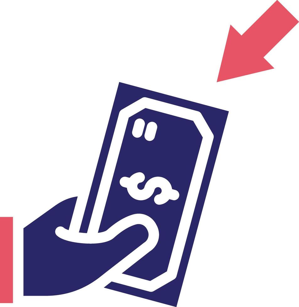 Receive Payment Vector Icon